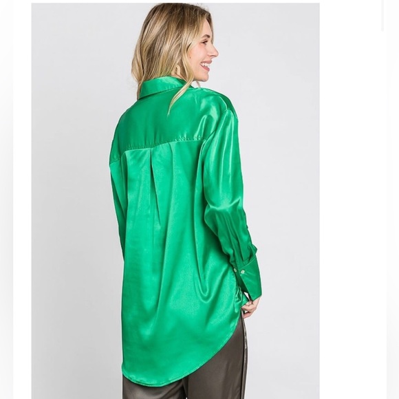 Misguided oversized button up size 10 - Picture 3 of 10